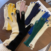 ★全7色★　レディースグローブ　5本指　ダイヤネール手袋　エレガント韓国ファッション