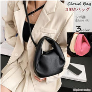 新作 激安 トレンド  2WAY ハンドバッグ しわ 4歩雲のバッグ デザイン ハンドバッグ PU