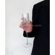INSおすすめのホットスタイル カクテル ワイングラス ギャザリング レトロ レリーフ ストレート
