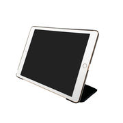 iPad 10.2（第9・8・7世代）対応 背面クリアフラップケース　ブラック