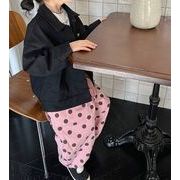 ズボン 韓国子供服 カジュアルパンツ ベビー服  2024春秋新作  INS  カジュアルパンツ ファッション 4色
