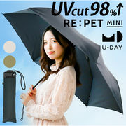 U-DAY ユーディ 折りたたみ傘 晴雨兼用 60cm 傘 晴雨兼用傘 折り畳み傘 折りたたみ 雨傘
