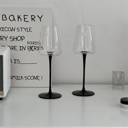 レビュー続 々ワイングラス ハイフットグラス デザインセンス 家庭用 シャンパングラス ガラスグラス