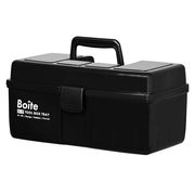 ベストコ ツールボックス 中皿式 ガレージ DIY 工具箱 パーツ ブラック Boite