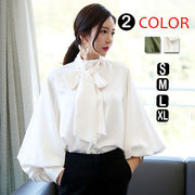 長袖トップスブラウス