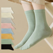 新作 レディース 靴下 ソックス 伸縮 綿 シンプル 韓国ファッション