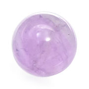 天然石 パワーストーン/ アメジスト・紫水晶 丸玉 穴なし サイズあり