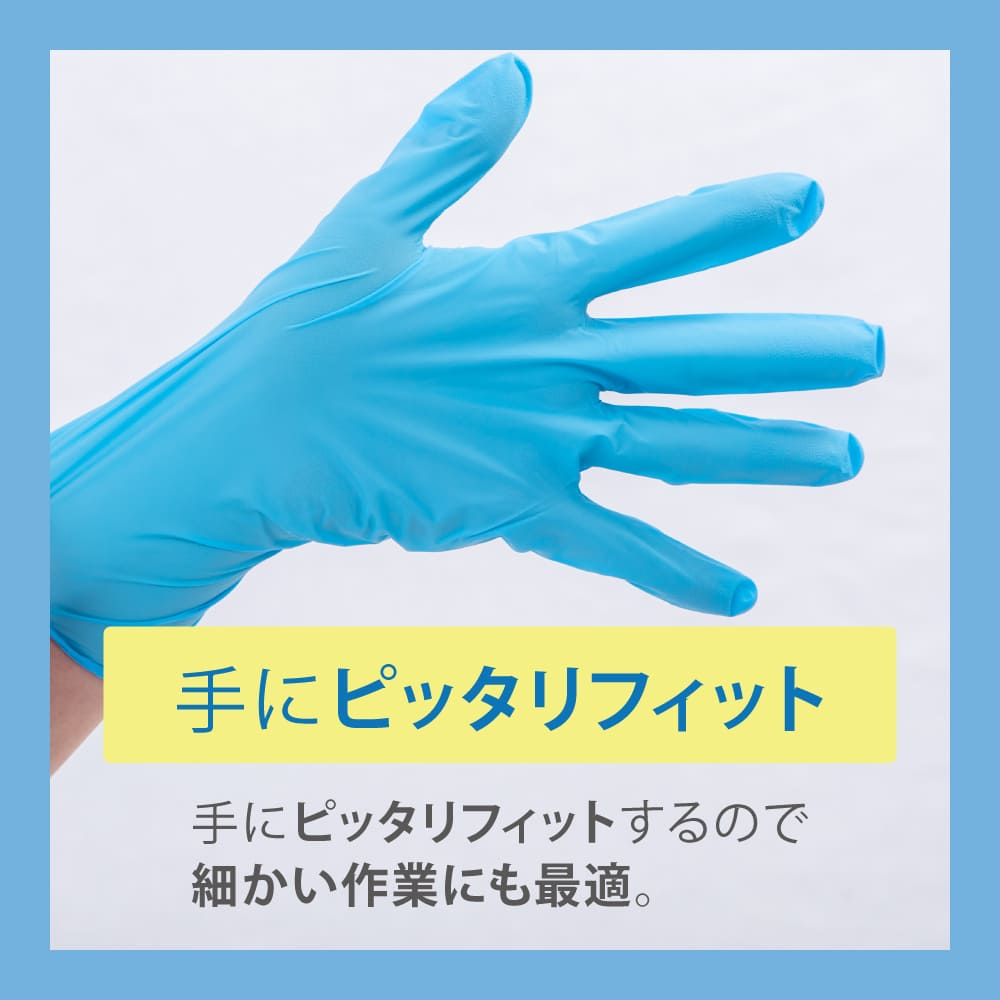 粉なしニトリルゴム手袋100枚入 株式会社 グローバル・ジャパン 問屋
