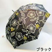 【雨傘】【長傘】風に強い耐風タイプ◎ブロムスト柄・軽くてさびにくいジャンプ雨傘