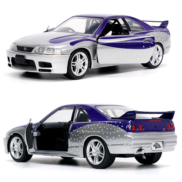 JADATOYS 1:32 ワイルドスピードダイキャストカー 1995 NISSAN