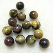 【現品限り】丸玉　タイガーアイ　　8mm