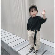韓国子供服 2点セット 女の子 カジュアル ナチュラル 春秋 ズボン tシャツ 長袖 長ズボン