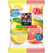 ぷるんと蒟蒻ゼリーパウチ　シチリアレモン＋ピンクグレープフルーツ