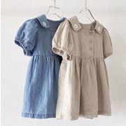 2024新作韓国子供服 ワンピース服  キッズ服 カジュアルワンピース70-120cm