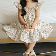 2024新作韓国子供服 ワンピース服  キッズ服 カジュアルワンピース70-120cm
