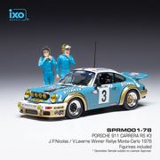 ixo/イクソ ポルシェ 911 カレラ RS 1978年モンテカルロラリー 優勝 #3 J.P.Nicolas/V.Laverne