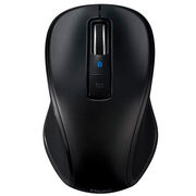Digio デジオ Bluetooth5 静音3ボタンBlueLEDマウス ブラック MU