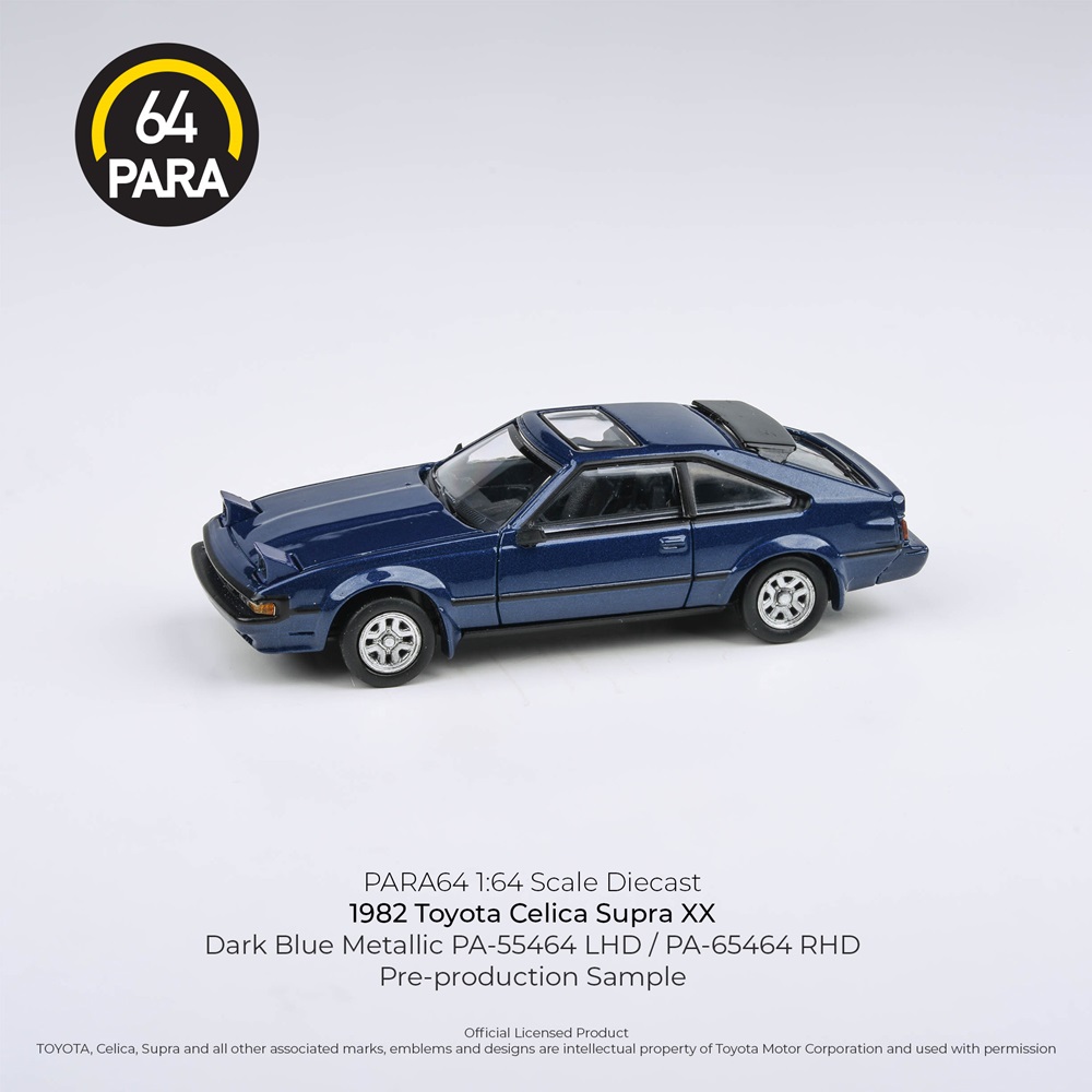 PARAGON/パラゴン トヨタ セリカ スープラ XX 1984 メタリックダークブルー RHD