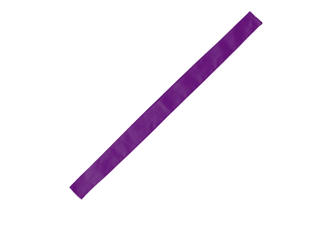 カラーはちまき　紫