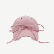 ★全4色★　帽子　リボン付きキャップ　可愛い　女の子ハット　韓国帽子
