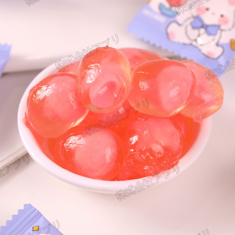 みちゃん商品！前回のお品20ｋｇ入り！ 500g/セット】もも味 グミ 中身あり ソフトキャンディ 大人気お