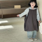 ★Girls★　子供服　90~150cm　キッズロングスカート　ノースリーブ　韓国キッズファッション