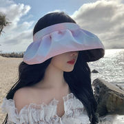 2024新作  女性の夏の日本の太陽の帽子  日焼け止め、日よけ帽  ファッションハット  紫外線対策