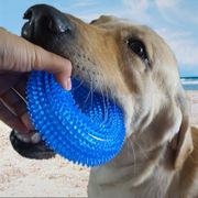 ペットのおもちゃ、かみ傷に強いおもちゃのボール、大型犬、犬のおもちゃ、歯のクリーニング、歯磨き