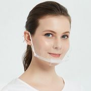 マウスシールド 透明マスク 10個セット 飛沫防止 フェイスシールド 飲食店