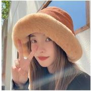 2023 帽子 バケットハット レディース 秋冬 漁師帽子 防寒 UVカット 小顔効果 おしゃれ　ぬいぐるみ