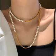 いまだけの限定特価中 真珠ネックレス 長鎖ネックレス セーター鎖 プレゼント 鎖骨鎖 首鎖 上品映え