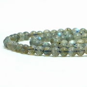 ラブラドライト（薄め）【丸玉】4mm【天然石 ビーズ パワーストーン】