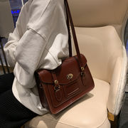 ファッションショルダーバッグ2022レトロスモールバッグ女性トレンディ韓国版メッセンジャーバッグ