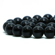 ブラックタイガーアイ【丸玉】10mm【天然石 ビーズ パワーストーン】