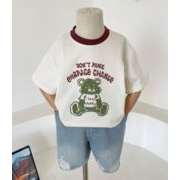 2024夏新作   子供  男の子   半袖  Tシャツ  カジュアル  かわいい