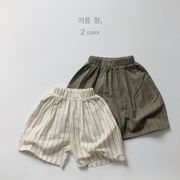 2024夏新作子供服★ストライプショートパンツ★カジュアル5分丈パンツ★80-130cm