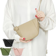 マルチカラーオプションミニシンプル本革携帯バッグ斜め掛け女性牛革バッグレディースワンショルダー