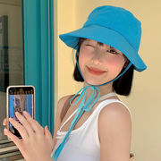 バケットハット　無地　帽子　デザイン　韓国ファッション　紫外線対策　春夏　レディース