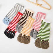 かわいい  猫柄 靴下 レディースソックス 綿の靴下 レディースアパレル 秋冬厚手の靴下  猫の雑貨