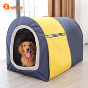 大型犬用テント犬小屋ペット犬小屋犬冬用暖かい犬用ベッド中型および大型犬用屋外テント