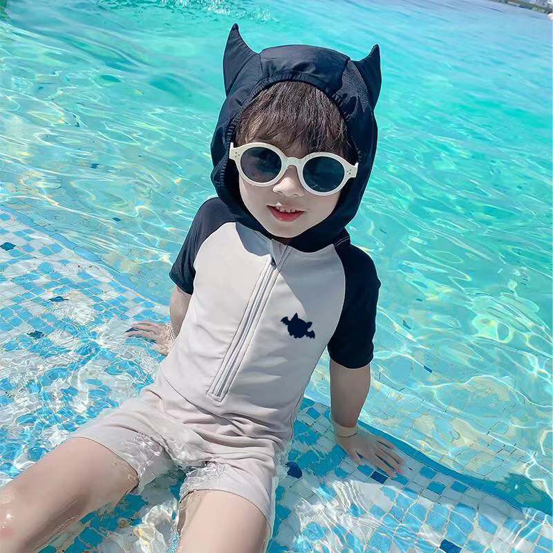 2024新品 子供服 キッズ 水着 男女兼用 ベビー 子供水着 連体水着 S  