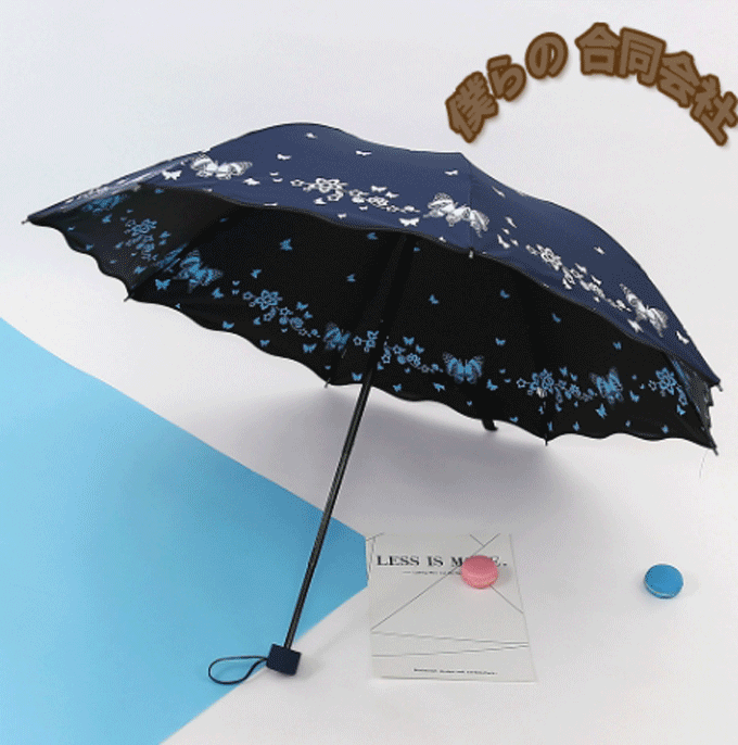 2024新作　晴雨兼用　暑さ対策　日傘　UVカット　雨傘　遮光 軽量　かわいい　折りたたみ傘　5色展開