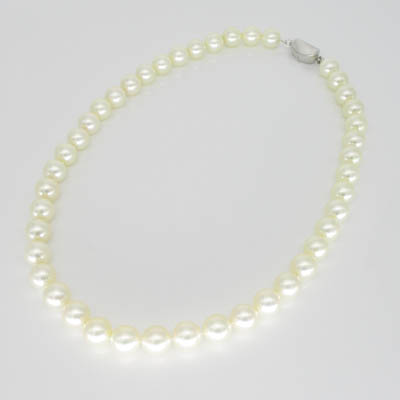 1-2309-02050 RSDZ ◇ アコヤ 真珠 ネックレス 9.5mm-10.0mm ティーラ 