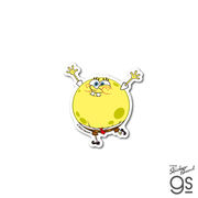 スポンジ・ボブ ダイカットミニステッカー バルーン キャラクター アメリカ アニメ SpongeBob SPO046