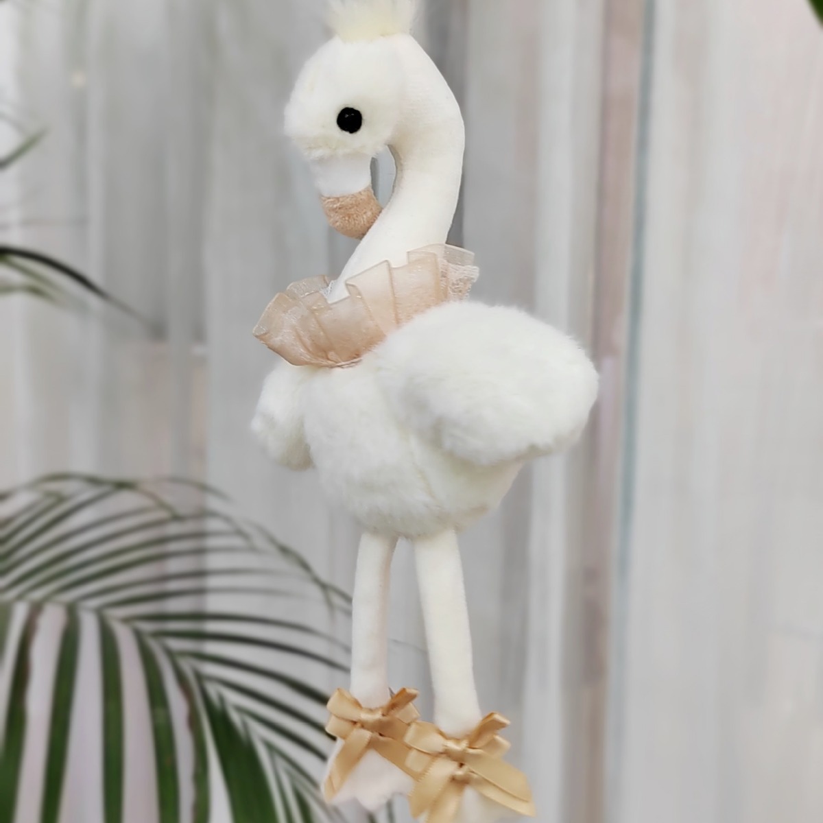 ぬいぐるみ スワン 白鳥 ハクチョウ スワン キーホルダー - メルカリ