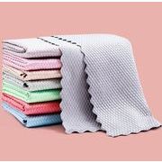 雑巾 キッチンクロス ハンドタオル 速乾 厚手 吸水・油汚れに強い！