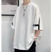 2022春夏新作 メンズ 男 カジュアル トップス 半袖  丸首 Tシャツ インナー 3色 M-3XL