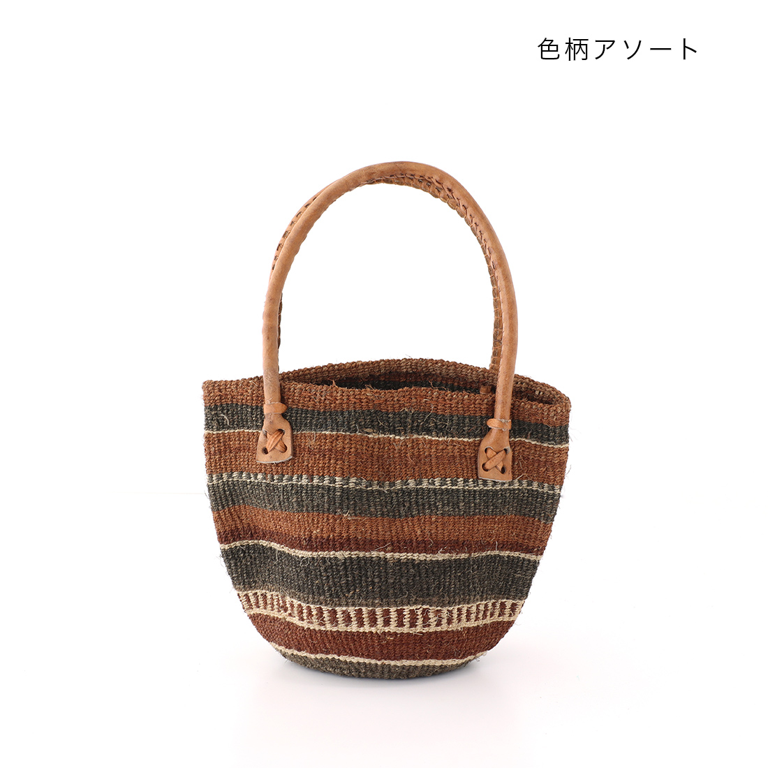 新品　バオバブバッグ　エスニック　アフリカン　アジアン　かごバッグ　鞄　M593 新品 バオバブバッグ エスニック アフリカン アジアン かご