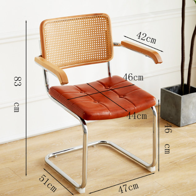 美品　ラタンチェア　完成品　韓国　北欧 ラタン編みチェア ダイニングチェア 北欧スタイル モダン 椅子