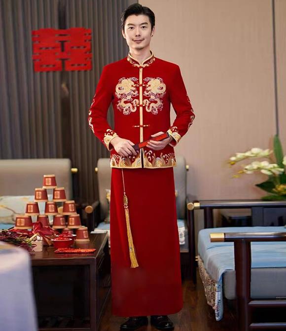 中国風ウェディングドレス チャイナドレス コスプレ衣装 中華服 中国風ウェディングドレス チャイナドレス コスプレ衣装 中華服